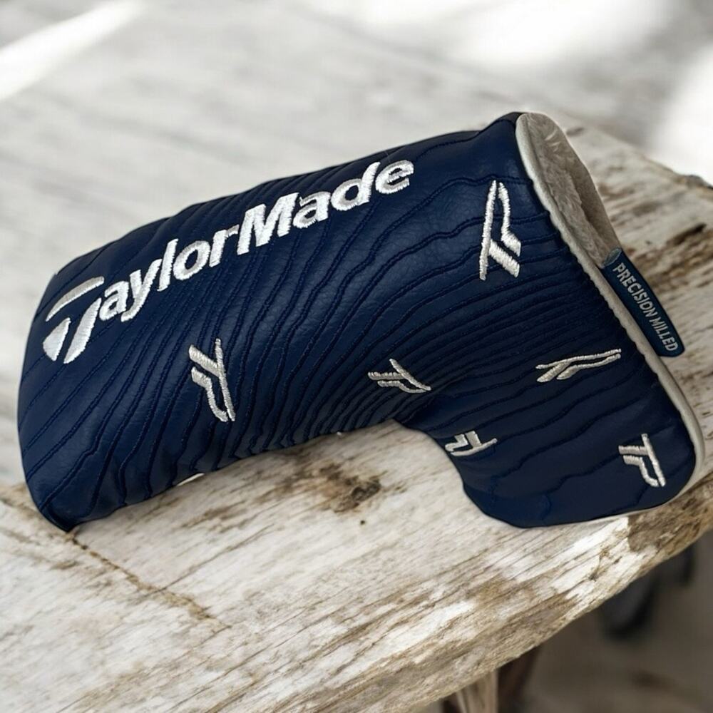 TaylorMade TP Collection Blade Putter Golf Club Headcover Head Cover‎ Blue White